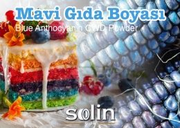 Mavi Gıda Boyası Solin Gıda