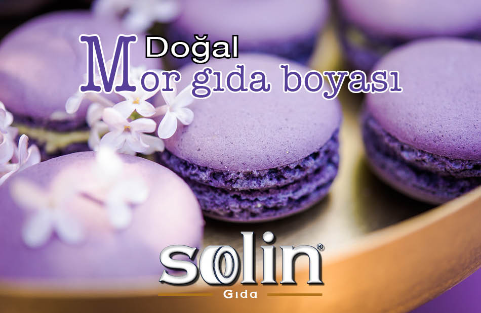 Mor GIda Boyası Natural Purple Solin Gıda