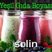 Yeşil Gıda Boyası Solin Gıda
