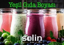 Yeşil Gıda Boyası Solin Gıda
