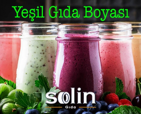 Yeşil Gıda Boyası Solin Gıda