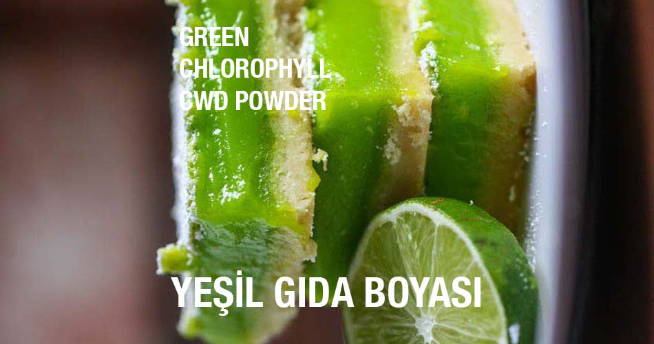 Yeşil Gıda Boyası Klorofil