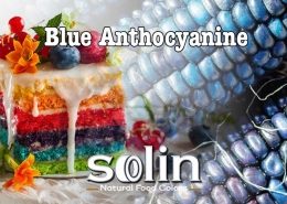 Solin Food Colors Blue Anthocyanin (Blue Corn)