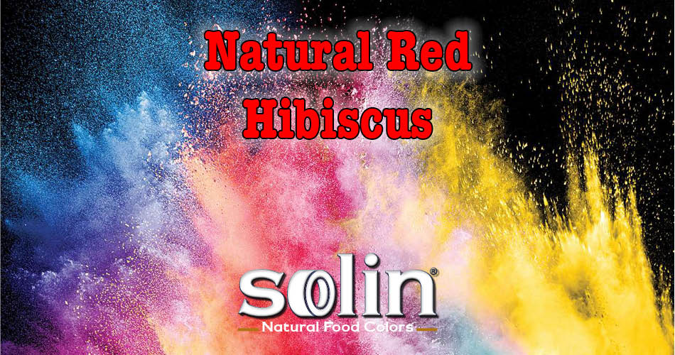 Solin Food Colors Natural Red Hibiscus